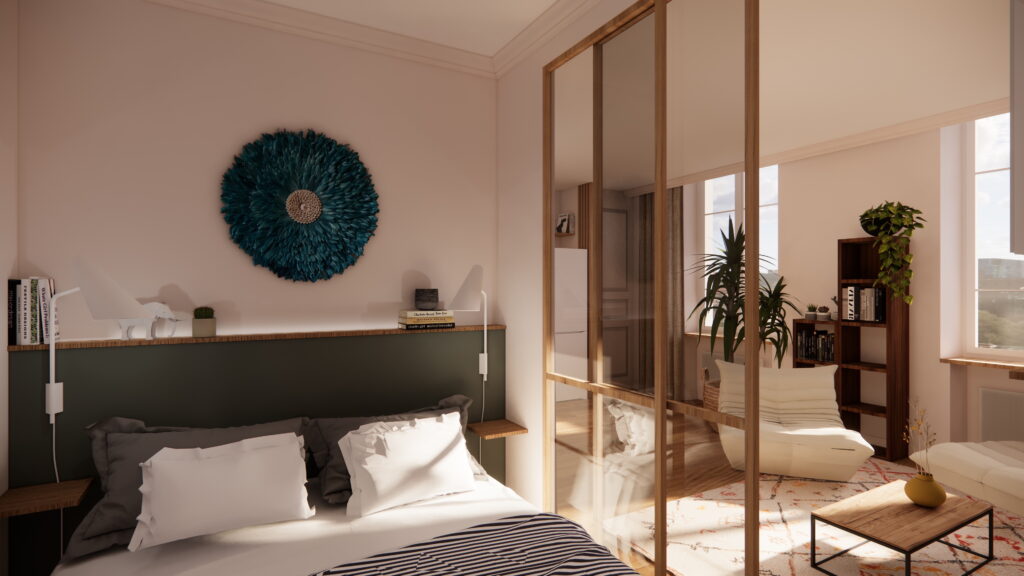 Projet Inkermann- Louise Garnier - Lyon 6 - Rénovation complète - architecture d'intérieur