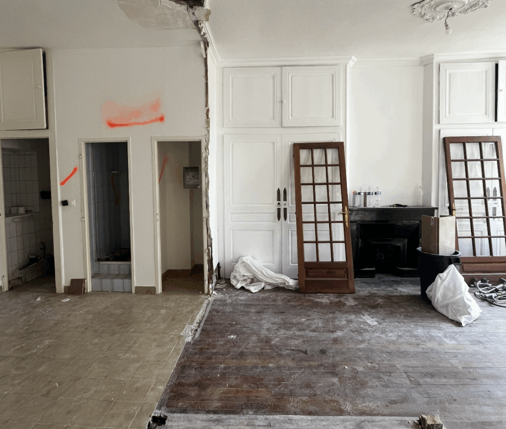 Projet Claire - Louise Garnier - Lyon 9 - Rénovation complète - architecture d'intérieur