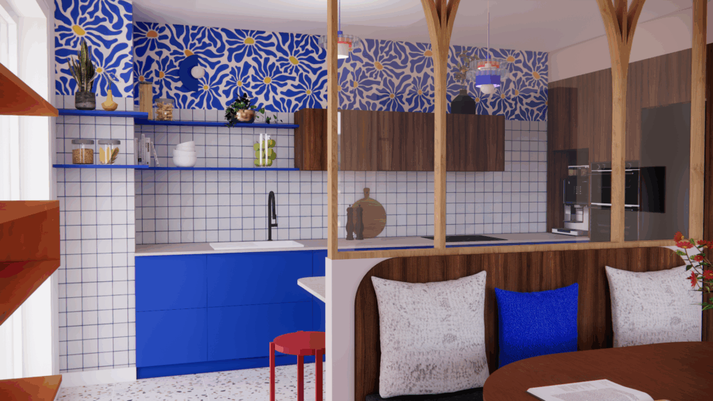 Projet Vertigo - Lyon 3 - Louise Garnier - Rénovation appartement - architecture d'intérieur