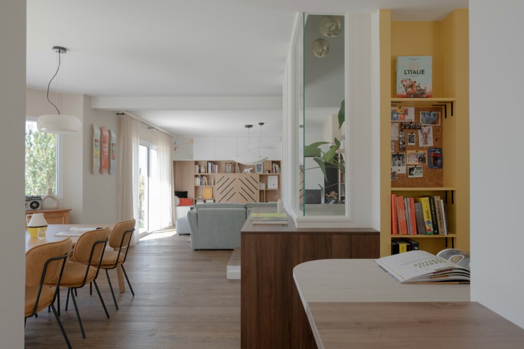 Photo rénovation maison saint germain au mont d'or - Louise Garnier - architecte d'intérieur