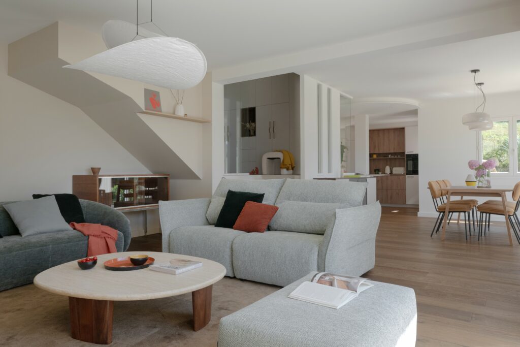 Photo rénovation maison saint germain au mont d'or - Louise Garnier - architecte d'intérieur