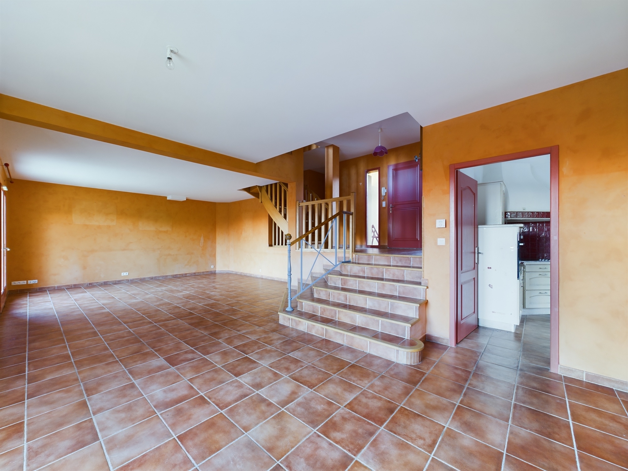 Photo rénovation maison saint germain au mont d'or - Béton ciré - Louise Garnier - architecte d'intérieur