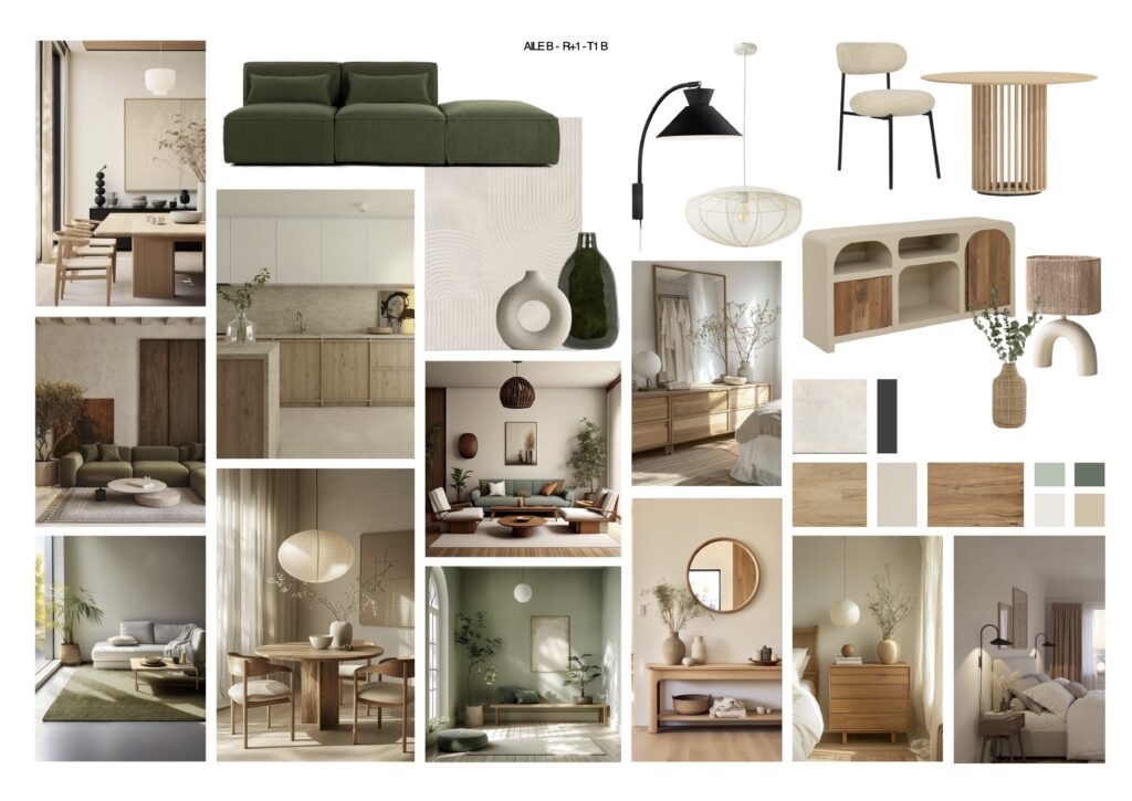 Projet Coliv' - Louise Garnier - Saint Genis Laval - Rénovation coliving - architecture d'intérieur