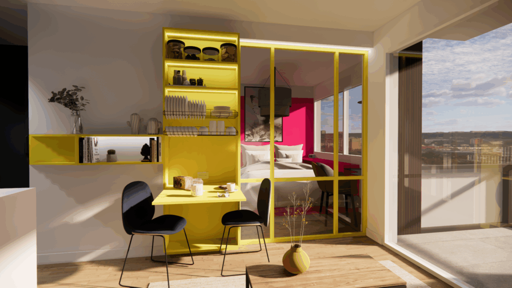 Projet Marelle - Louise Garnier - Lyon 5 - Rénovation - architecture d'intérieur