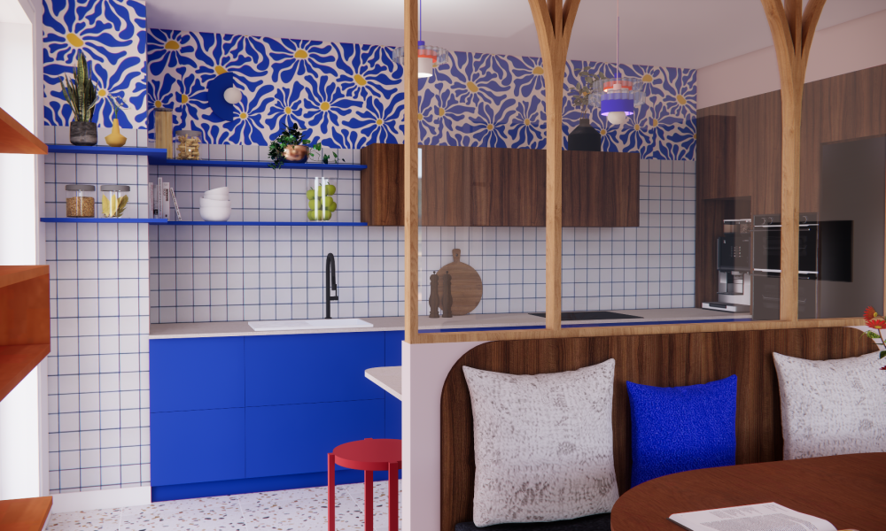 Projet Vertigo - Lyon 3 - Louise Garnier - Rénovation appartement - architecture d'intérieur